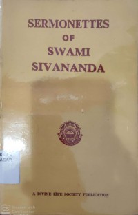 Image of Sermonettes of Swami Sivananda